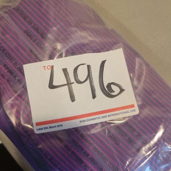 ANWND Purple Mini Long Sleeves Dress Size Small Medium - Picture 8 of 8